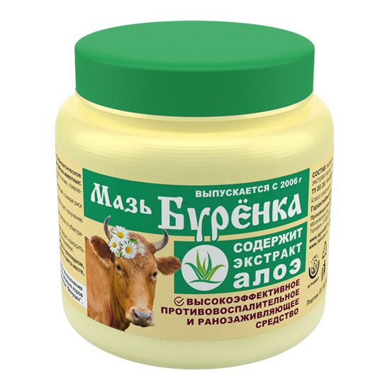 Мазь Буренка с алоэ (серия Фито) 200 г, 